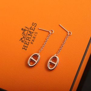 Hermes Farandole Earrings Sterling Silver H108618B 00 - Image 7