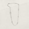 Hermes Farandole Long Necklace 80 Sterling Silver H104570B 00