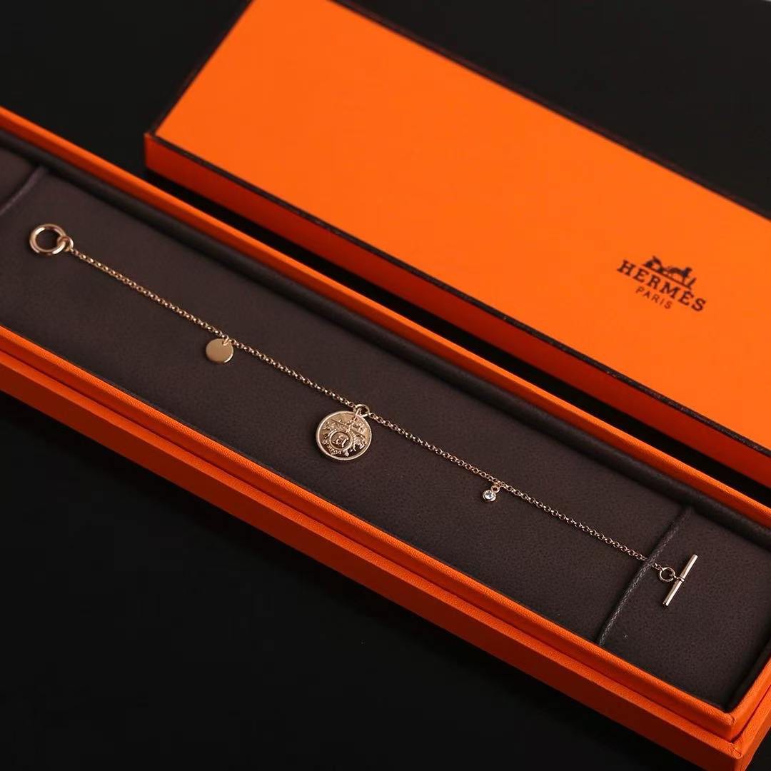 Hermès Ex-Libris Bracelet Rose Gold H120441B 00LG - Image 8
