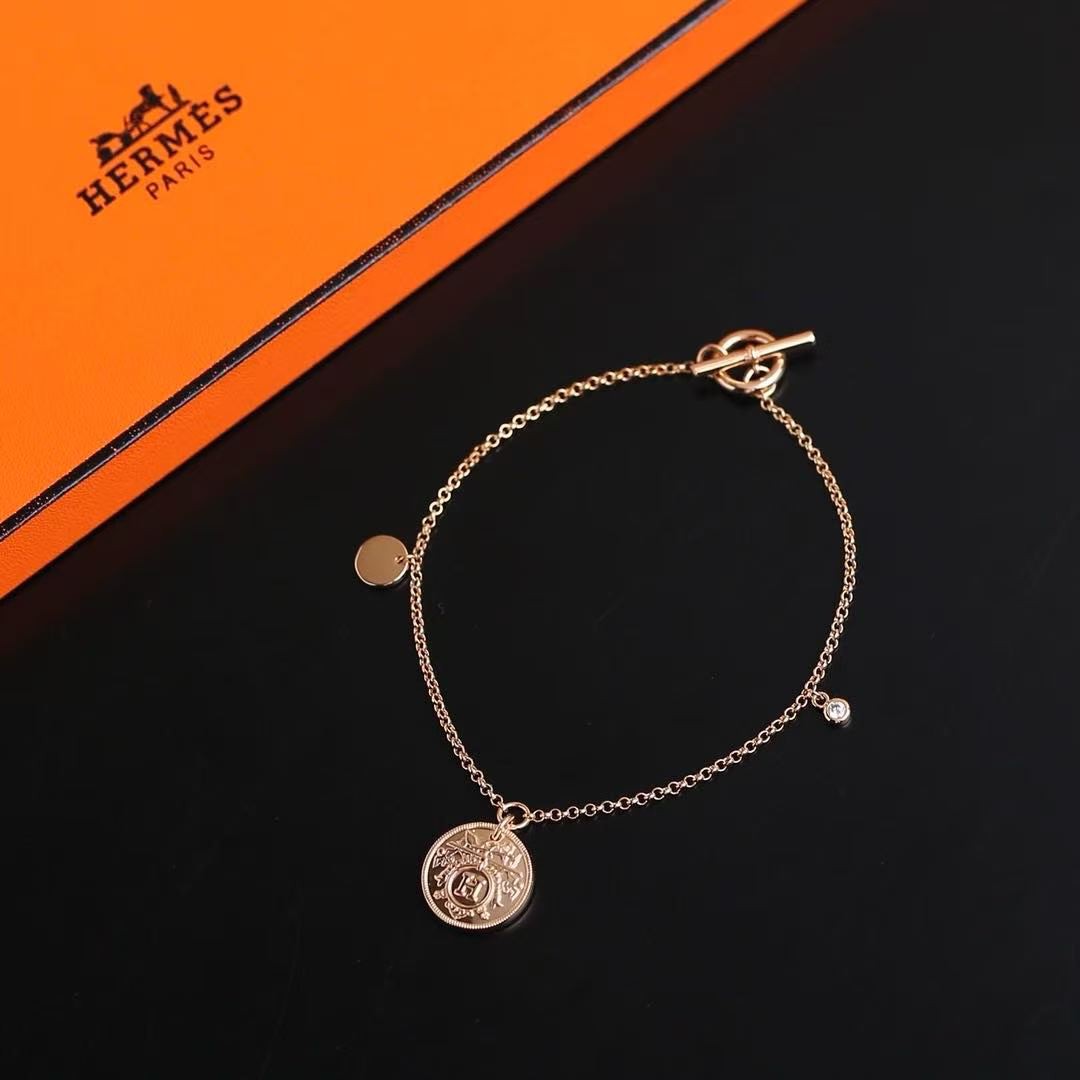 Hermès Ex-Libris Bracelet Rose Gold H120441B 00LG - Image 7