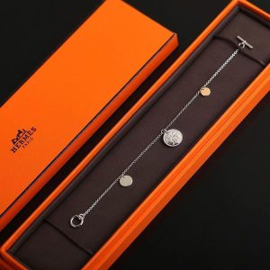 Hermès Ex-Libris Bracelet Sterling Silver H120440B 00LG - Image 9
