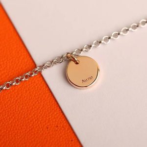 Hermès Ex-Libris Bracelet Sterling Silver H120440B 00LG - Image 4
