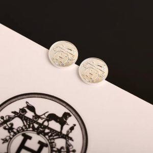 Hermès Ex-Libris Earrings Rose Gold H120544B 00 - Image 8