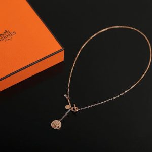 Hermès Ex-Libris Pendant Small Model Rose Gold H120344B 00 - Image 8