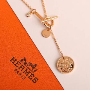 Hermès Ex-Libris Pendant Small Model Rose Gold H120344B 00 - Image 7