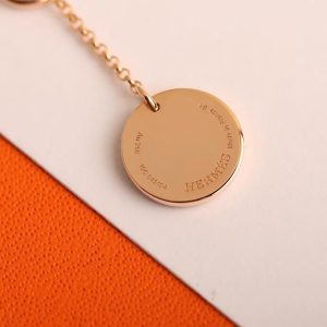 Hermès Ex-Libris Pendant Small Model Rose Gold H120344B 00 - Image 5