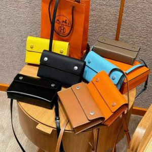 Hermes Hermèsnap Wallet Handmade In Epsom Calfskin Leather Silver Hardware 9o Jaune de Naples - Image 19