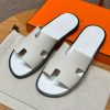 Hermes Izmir Sandal Men Epsom Calfskin Blanc