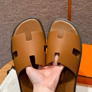 Hermes Izmir Sandal Men Epsom Calfskin Gold - Image 12