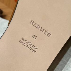 Hermes Izmir Sandal Men Epsom Calfskin Gold - Image 9