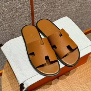 Hermes Izmir Sandal Men Epsom Calfskin Gold - Image 8