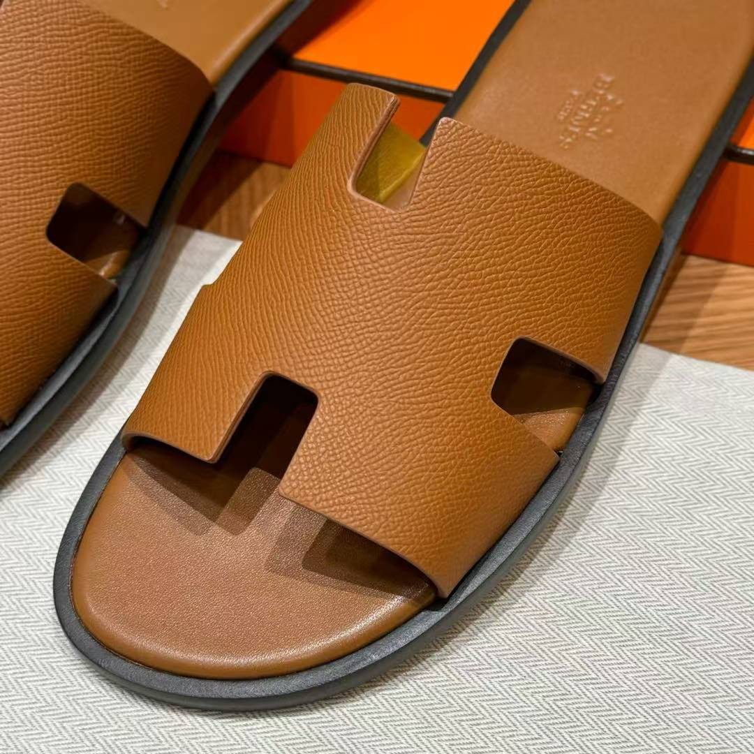 Hermes Izmir Sandal Men Epsom Calfskin Gold - Image 5