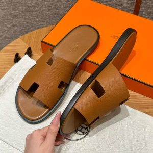 Hermes Izmir Sandal Men Epsom Calfskin Gold - Image 4