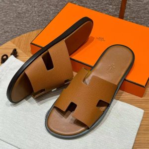 Hermes Izmir Sandal Men Epsom Calfskin Gold - Image 3