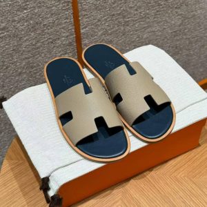 Hermes Izmir Sandal Men Epsom Calfskin S2 Trench - Image 9