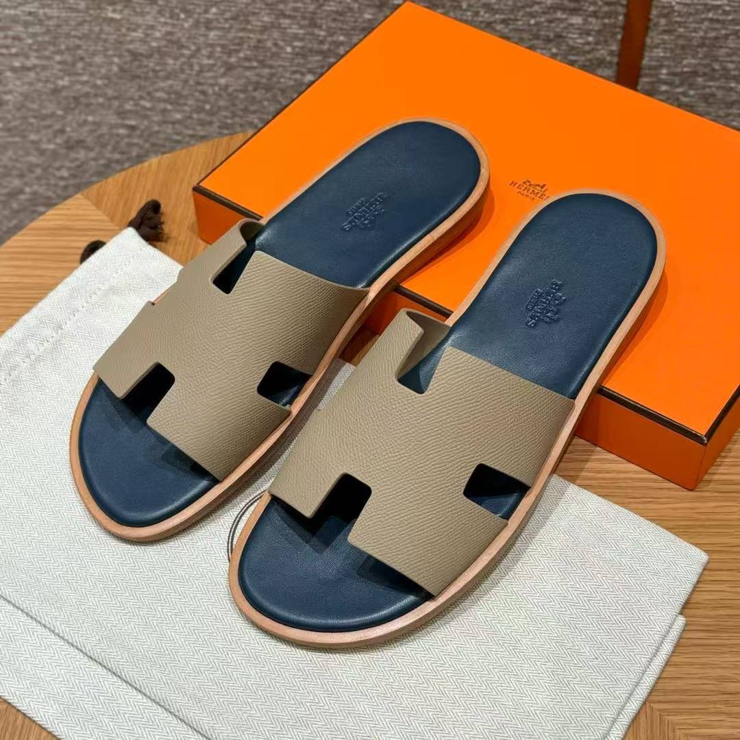 Hermes Izmir Sandal Men Epsom Calfskin S2 Trench