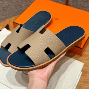 Hermes Izmir Sandal Men Epsom Calfskin S2 Trench - Image 4