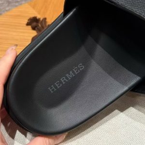 Hermes Jackson Sandal Men Techno-sandal Epsom Calfskin Noir H242949ZH03390 - Image 8