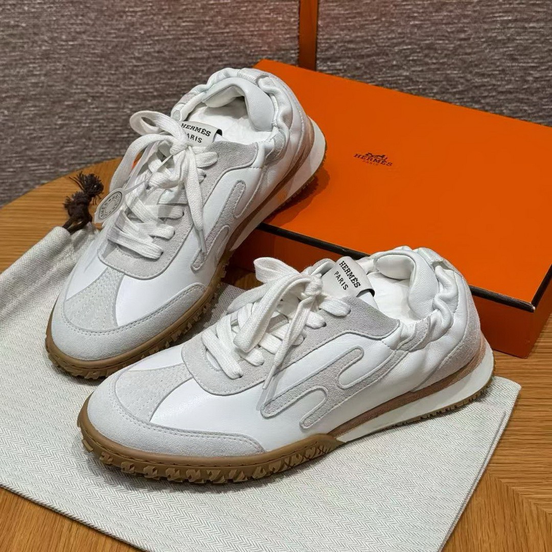 Hermes Jet Sneaker Blanc H242154Z 90390 - Image 14