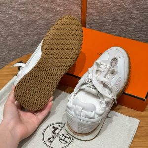 Hermes Jet Sneaker Blanc H242154Z 90390 - Image 12