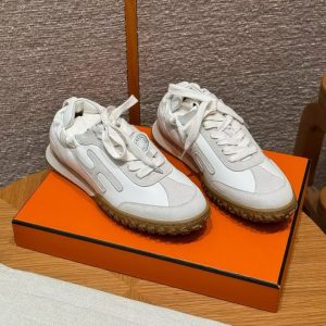 Hermes Jet Sneaker Blanc H242154Z 90390 - Image 4