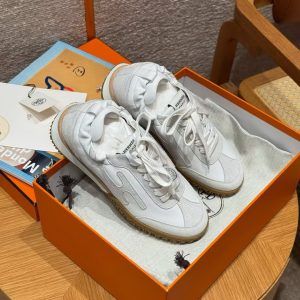 Hermes Jet Sneaker Blanc H242154Z 90390 - Image 3