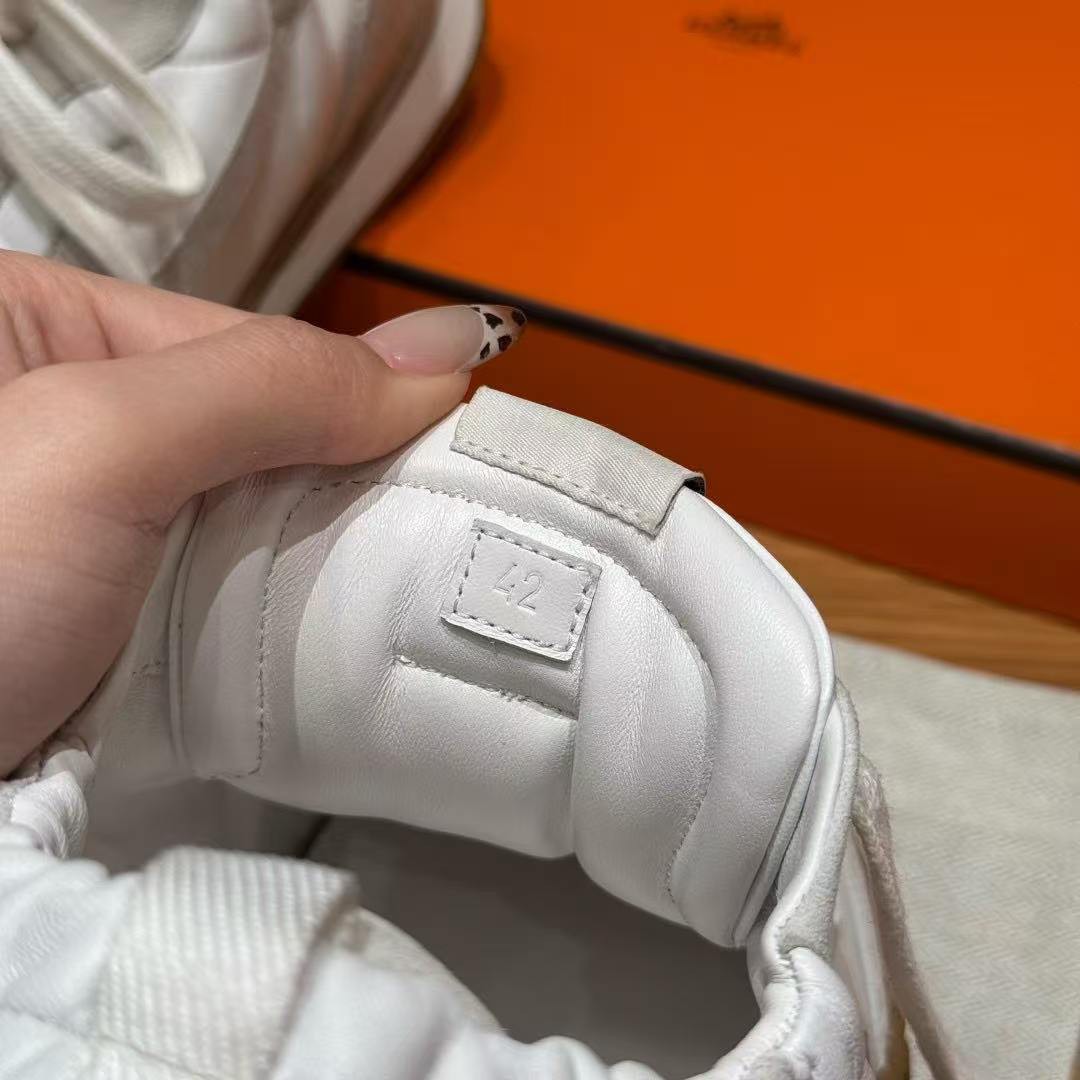 Hermes Jet Sneaker Blanc H242924ZH90405 - Image 13