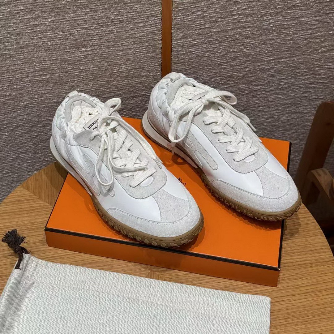 Hermes Jet Sneaker Blanc H242924ZH90405 - Image 5