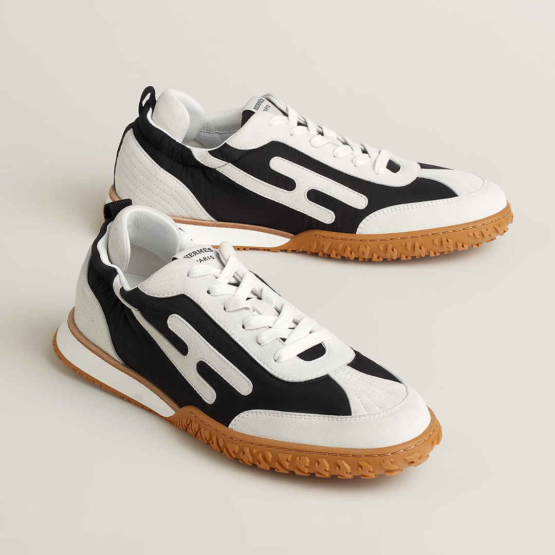 Hermes Jet Sneaker Noir Blanc H242923ZH02390