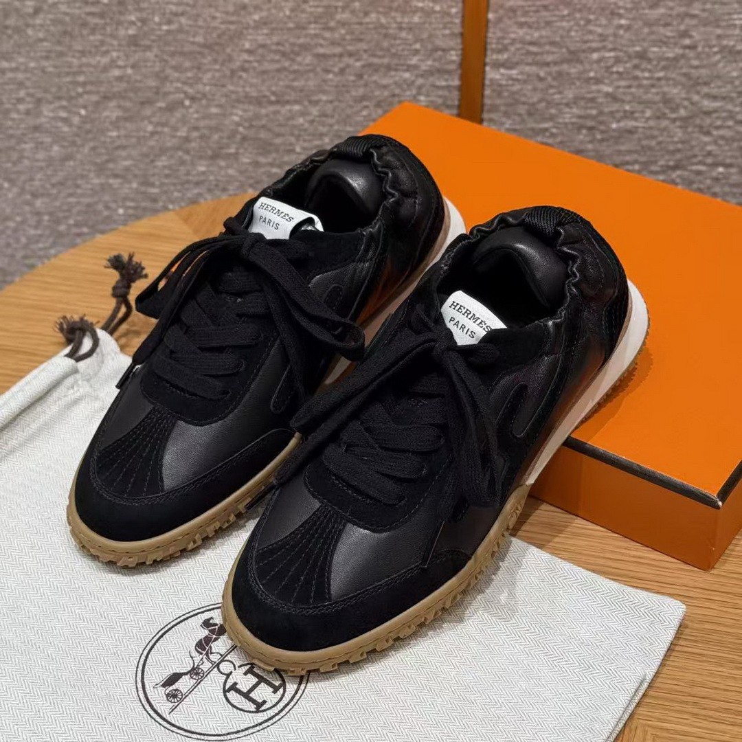 Hermes Jet Sneaker Noir H242154Z 02350 - Image 2