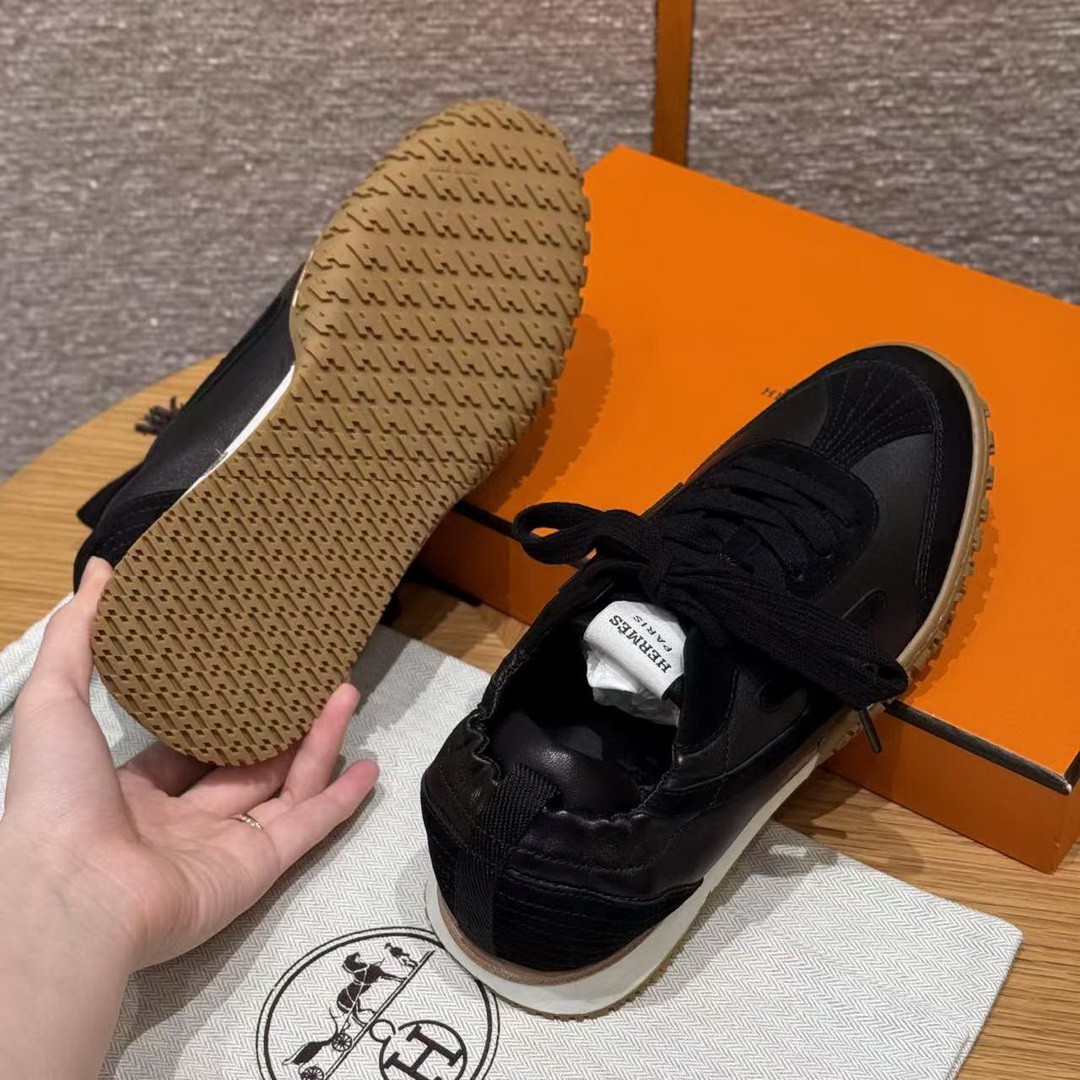 Hermes Jet Sneaker Noir H242154Z 02350 - Image 13
