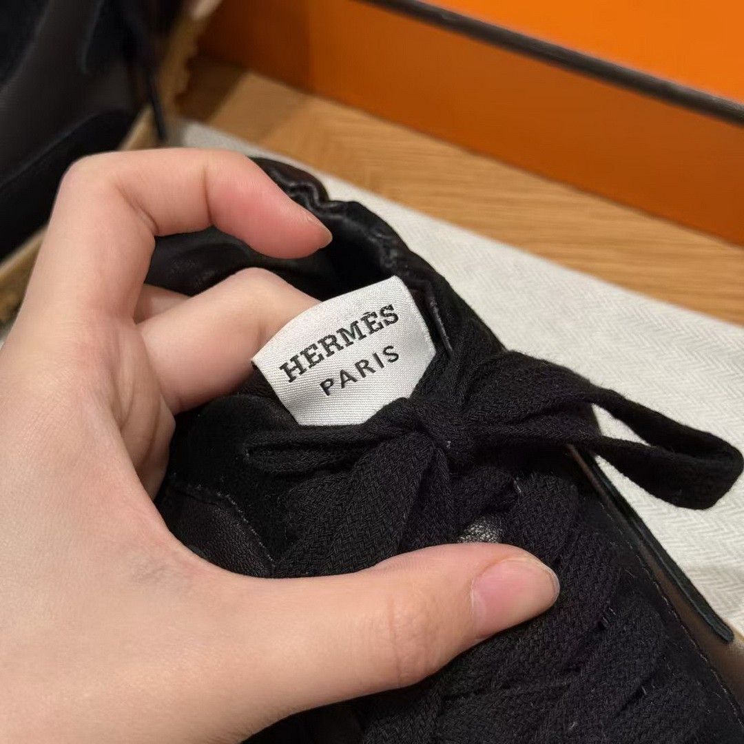 Hermes Jet Sneaker Noir H242154Z 02350 - Image 10