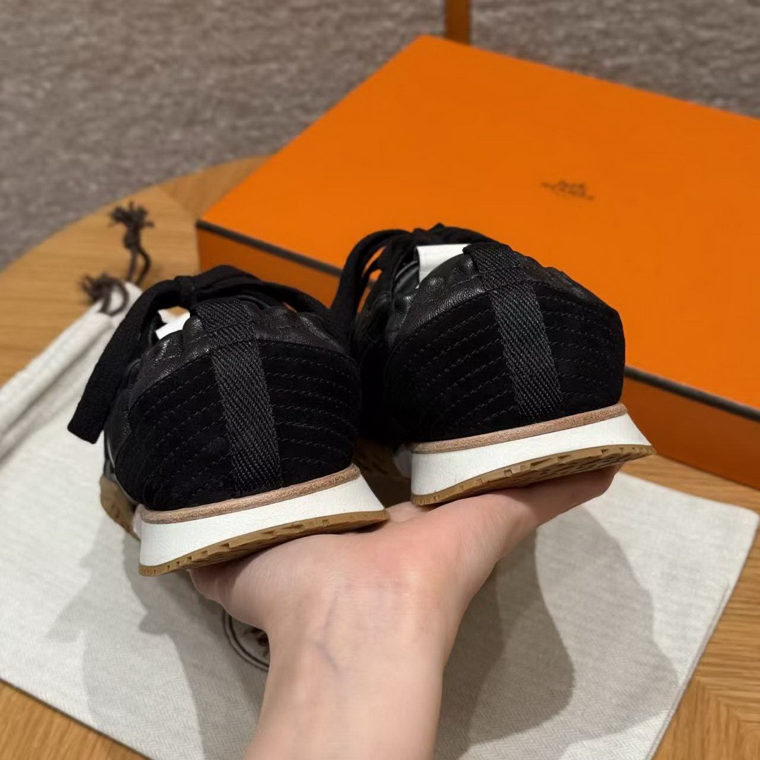 Hermes Jet Sneaker Noir H242154Z 02350 - Image 9