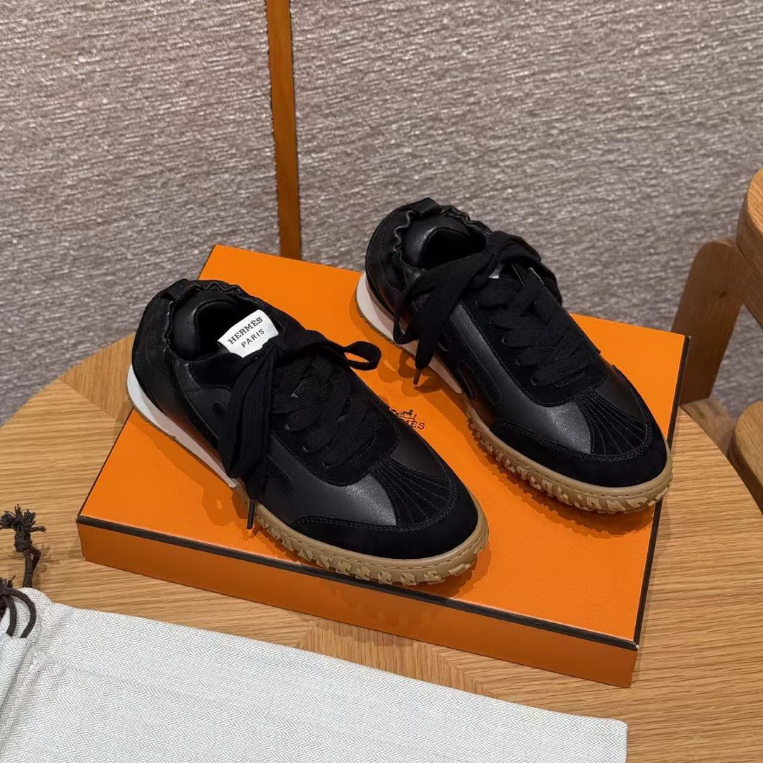 Hermes Jet Sneaker Noir H242154Z 02350 - Image 4