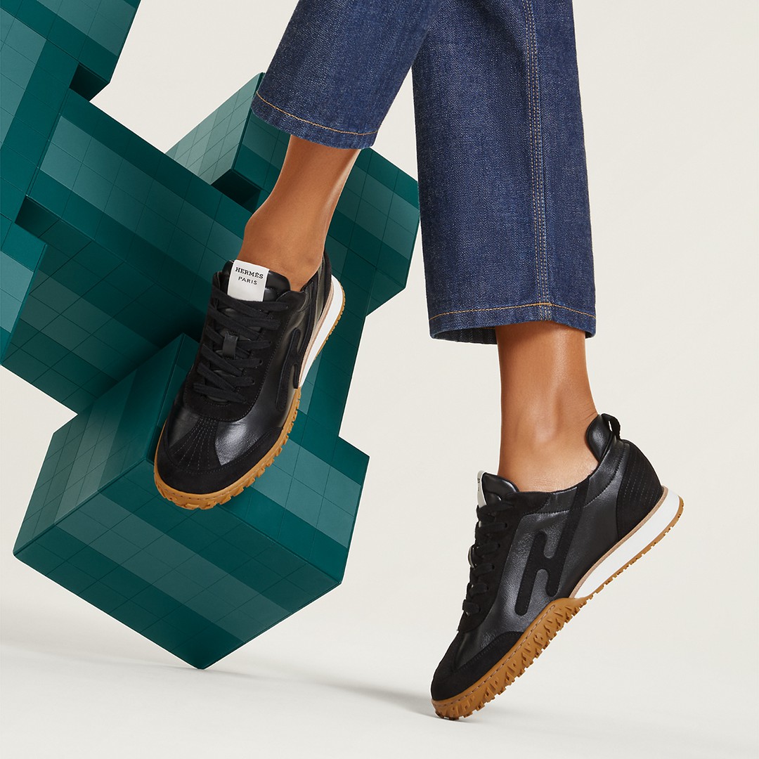 Hermes Jet Sneaker Noir H242154Z 02350 - Image 16