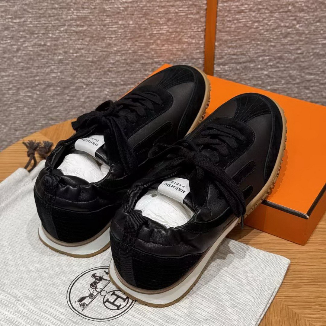 Hermes Jet Sneaker Noir H242924ZH01390 - Image 13