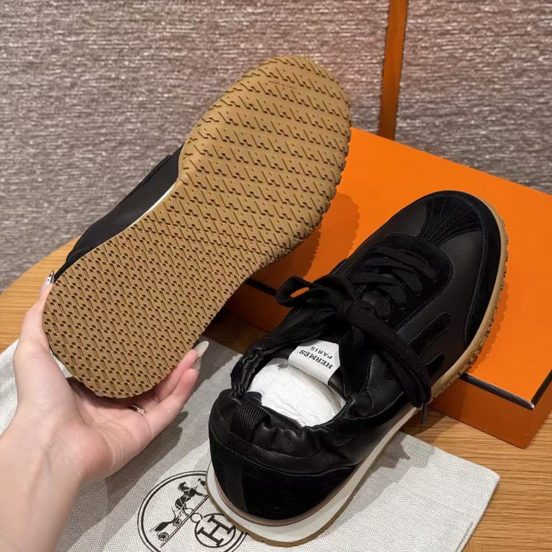 Hermes Jet Sneaker Noir H242924ZH01390 - Image 12