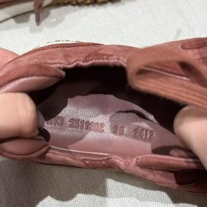 Hermes Jet Sneaker Rose Antique Rouge Sépia H242153Z RA350 - Image 8