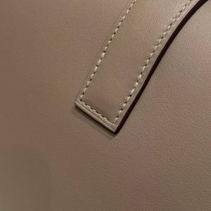 Hermes Jige Elan 29 Clutch Handmade In Swift Calfskin Leather 18 Etoupe - Image 6