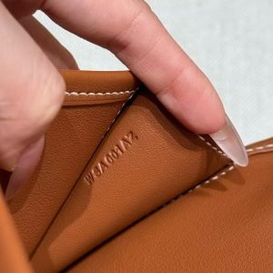 Hermes Jige Elan 29 Clutch Handmade In Swift Calfskin Leather ck37 Gold - Image 7