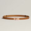 Hermes Kelly 18 Belt Epsom Calfskin Kelly Buckle Permabrass Rose Gold Gold H069853CD37