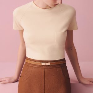 Hermes Kelly 18 Belt Epsom Calfskin Kelly Buckle Permabrass Rose Gold Gold H069853CD37 - Image 5