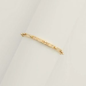 Hermes Kelly Chaine Bracelet Yellow Gold H218470B 00130