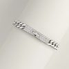 Hermes Kelly Gourmette Bracelet Sterling Silver H221410B 00LG