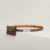 Hermes Kelly Pocket 18 Belt Epsom Calfskin Kelly Buckle Silver Étoupe H081120CK18