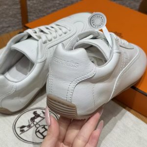 Hermes Master Sneaker Blanc H261009Z 90360 - Image 13