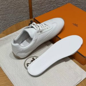 Hermes Master Sneaker Blanc H261009Z 90360 - Image 12