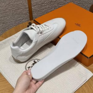 Hermes Master Sneaker Blanc H261009Z 90360 - Image 11