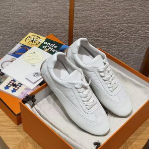 Hermes Master Sneaker Blanc H261009Z 90360 - Image 9