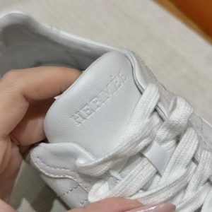 Hermes Master Sneaker Blanc H261009Z 90360 - Image 7
